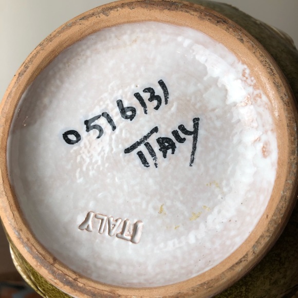 Mid Century Vintage Italian Ceramic Jug Vase - Picture 4 of 9